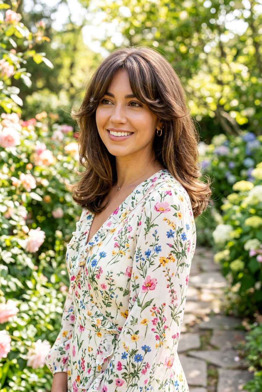 Curtain Bangs Blowout - 20 rich girl blowout for medium hair - 20 rich girl blowout for medium hair