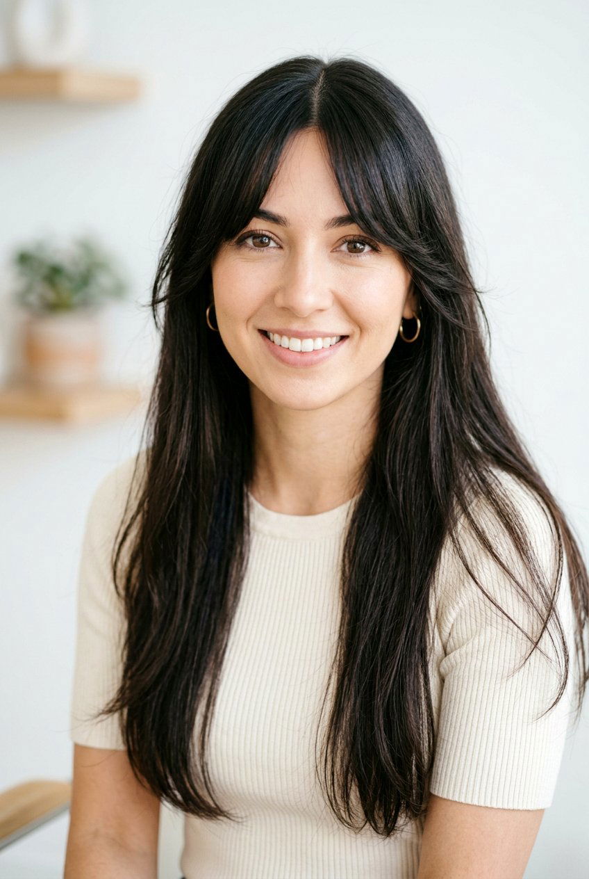 Curtain Bangs For Thin Hair - 20 hairstyles for thin hair - 20 hairstyles for thin hair