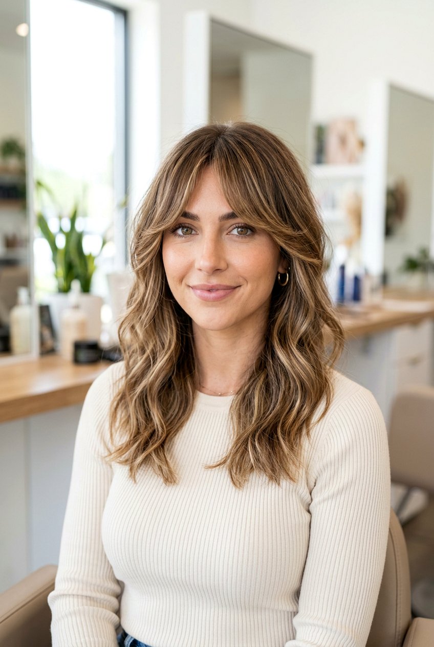 Curtain Bangs Haircut - 20 low maintenance haircuts for women - 20 low maintenance haircuts for women