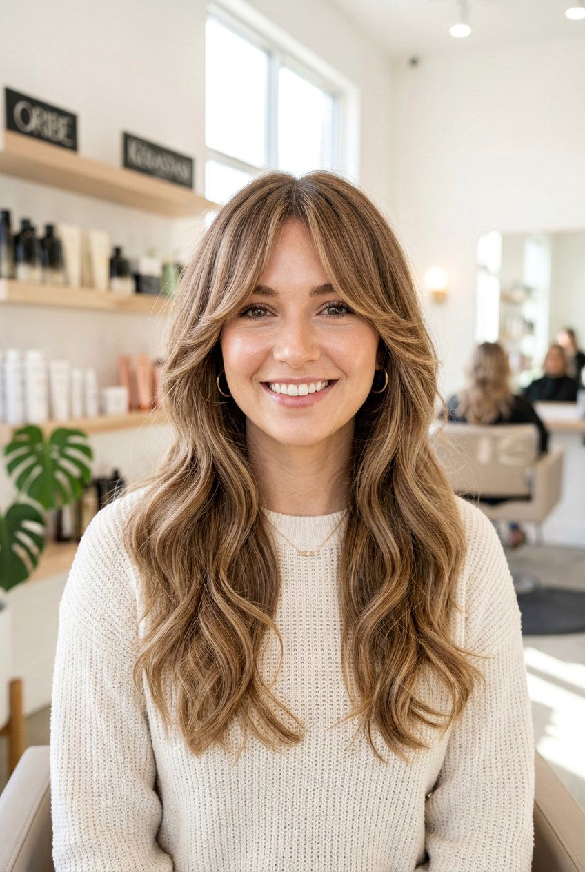 Curtain Bangs Haircut - 20 popular haircuts for women - 20 popular haircuts for women