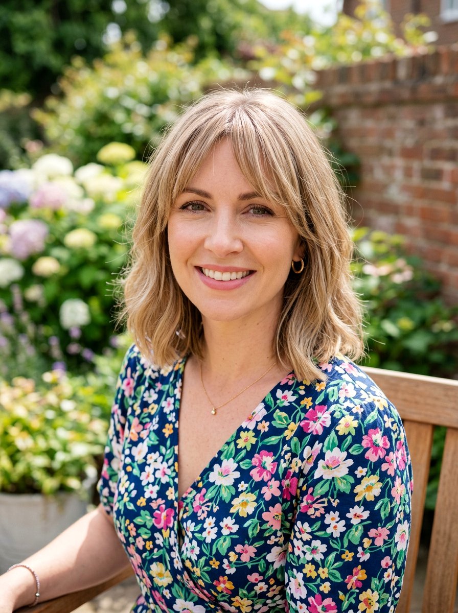 Curtain Bangs Medium Haircut For Moms - 20 trendy haircut for moms 2026 - 20 trendy haircut for moms 2026