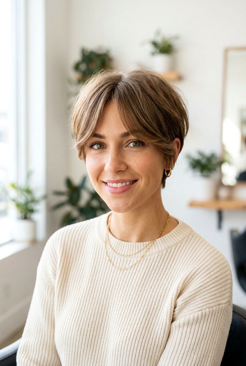 Curtain Bangs Soft Pixie - 20 soft pixie haircut - 20 soft pixie haircut