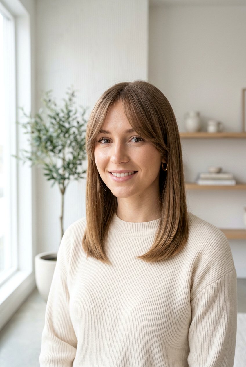 Curtain Bangs With Straight Thin Hair - 20 curtain bangs for thin hair - 20 curtain bangs for thin hair