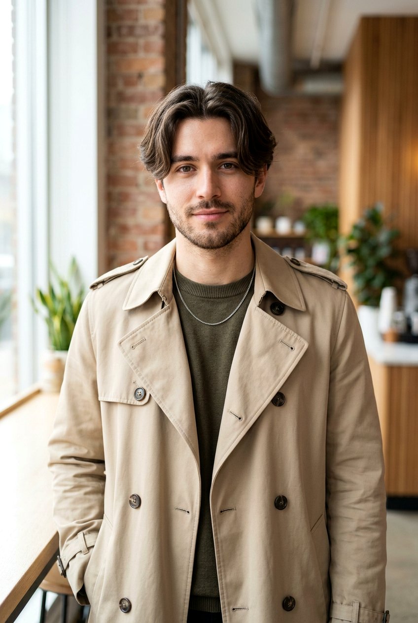 Curtain Fringe - 20 mens haircut for oval face - 20 men’s haircut for oval face