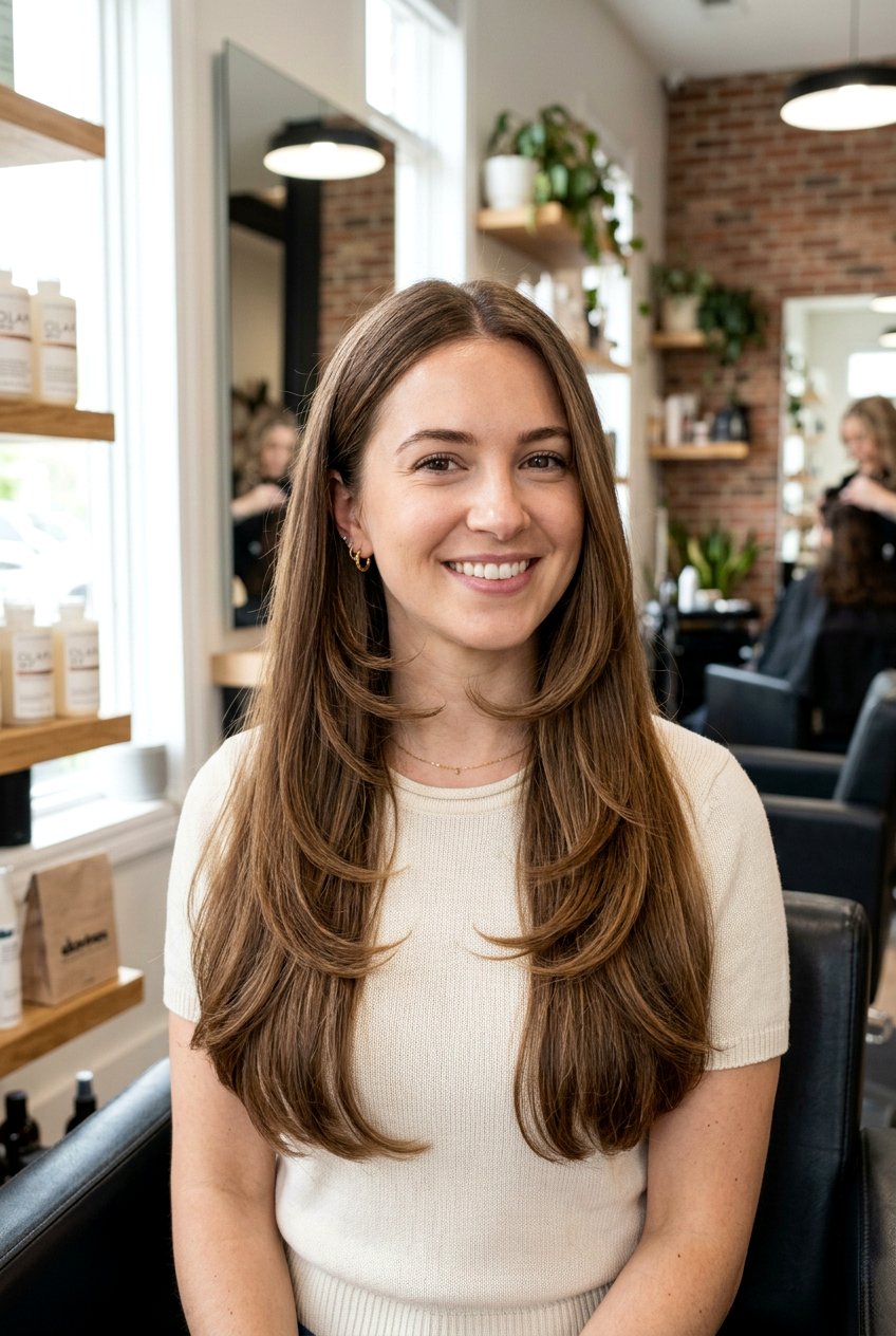 Curve Cut For Long Hair - 20 long haircuts with face framing layers - 20 long haircuts with face framing layers