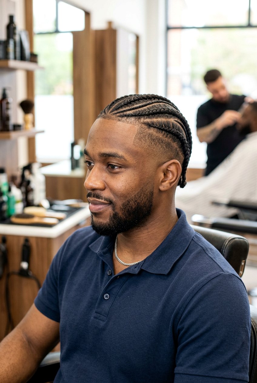 20 Ultimate Cornrows for Men with Fade Styles to Try Now