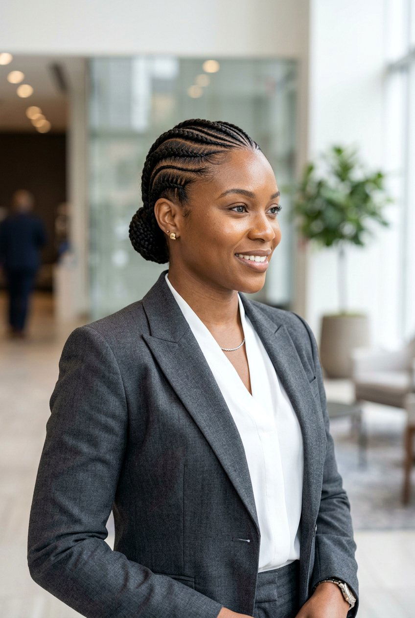 Curved Stitch Braids - 20 curved cornrow braid styles - 20 curved cornrow braid styles