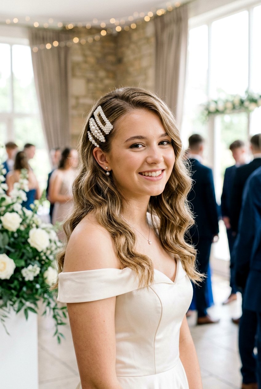 Cute Prom Hairstyle With Clips - 20 cute prom hairstyles for teens - 20 cute prom hairstyles for teens