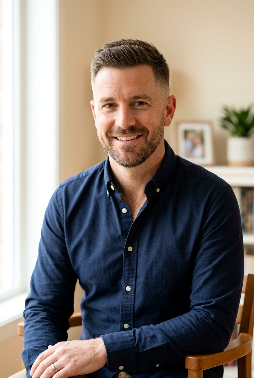 Dad Fade Haircut For Family Portraits - 20 family session hairstyles - 20 family session hairstyles