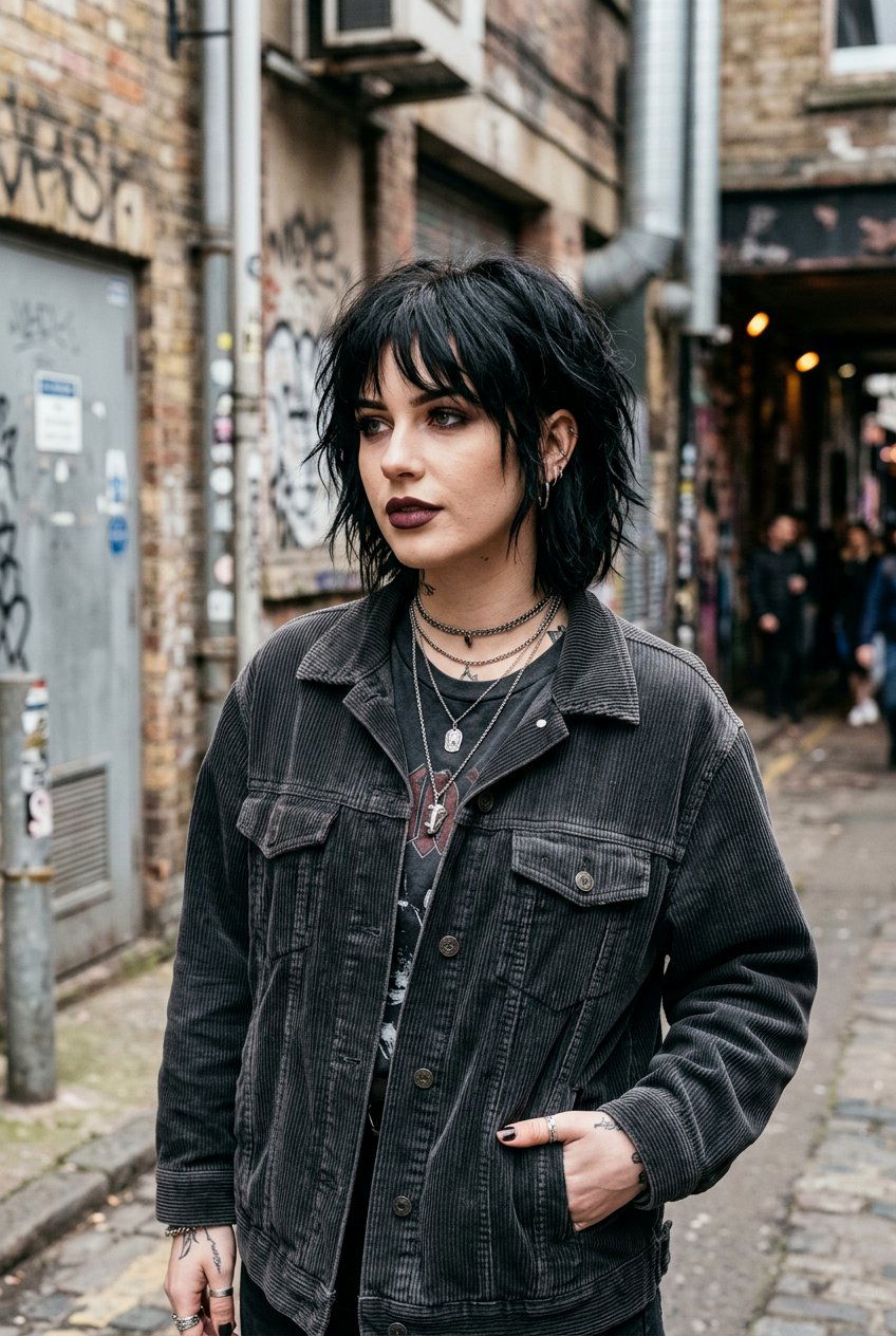 Dark Aesthetic Grunge Bob - 20 grunge bob haircut for women - 20 grunge bob haircut for women