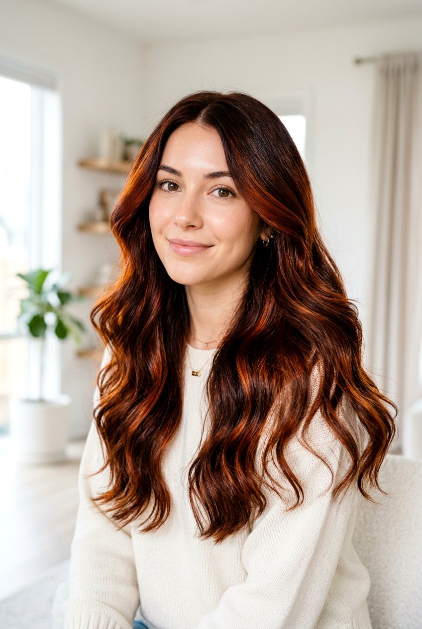 Dark Amber Hair - 20 amber hair color ideas - 20 amber hair color ideas