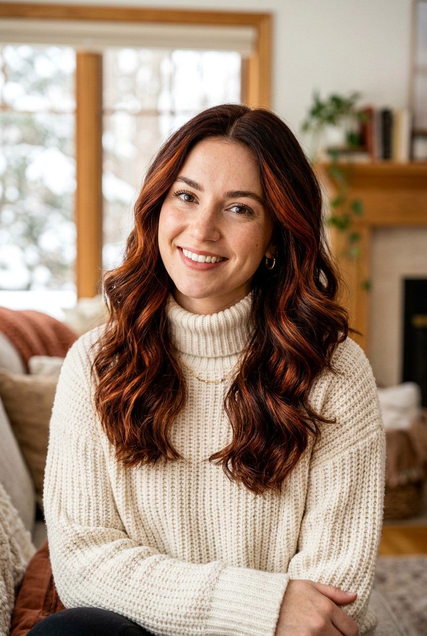 Dark Auburn Copper Hair - 20 natural looking copper hair color - 20 natural looking copper hair color