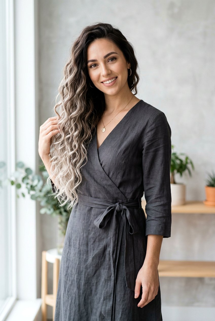 Dark Beige Gray Ombre - 20 beige gray blonde hair color - 20 beige gray blonde hair color