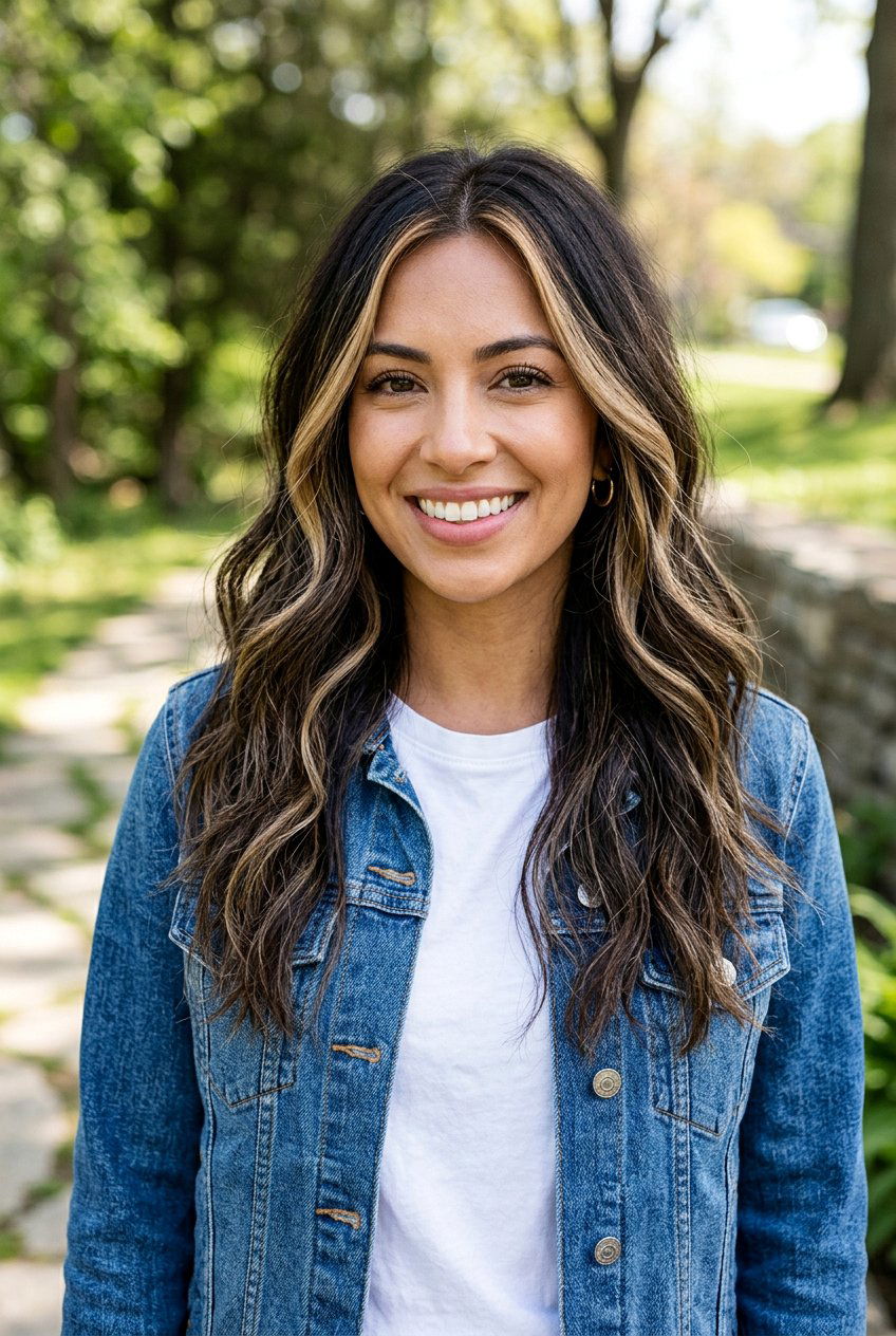 Dark Bronde Hair With Money Piece - 20 bronde hair with money piece - 20 bronde hair with money piece