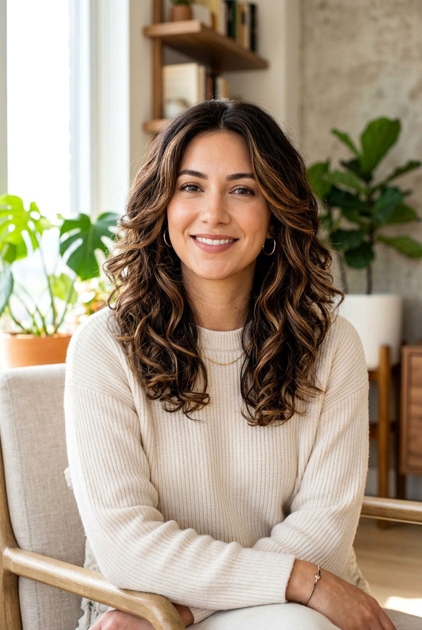 Dark Brown Hair With Caramel Highlights - 20 salon brunette refresh ideas - 20 salon brunette refresh ideas