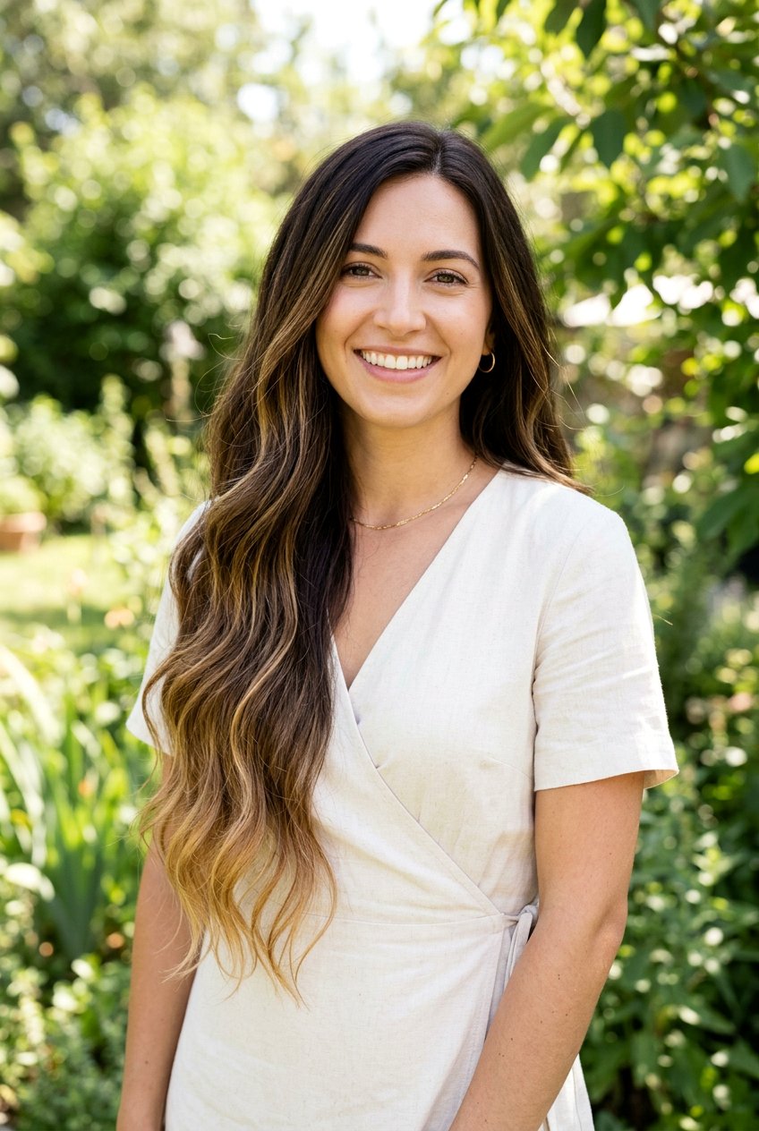 Dark Brown Hair With Golden Babylights And Subtle Ombre - 20 dark brown hair with golden babylights - 20 dark brown hair with golden babylights