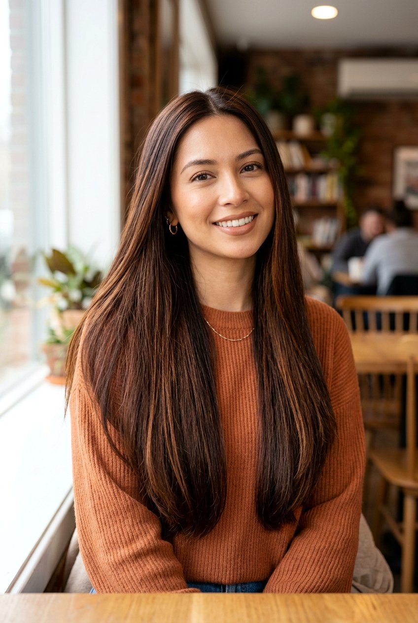 Dark Chili Cacao Brunette Hair - 20 dark roast brunette hair - 20 dark roast brunette hair