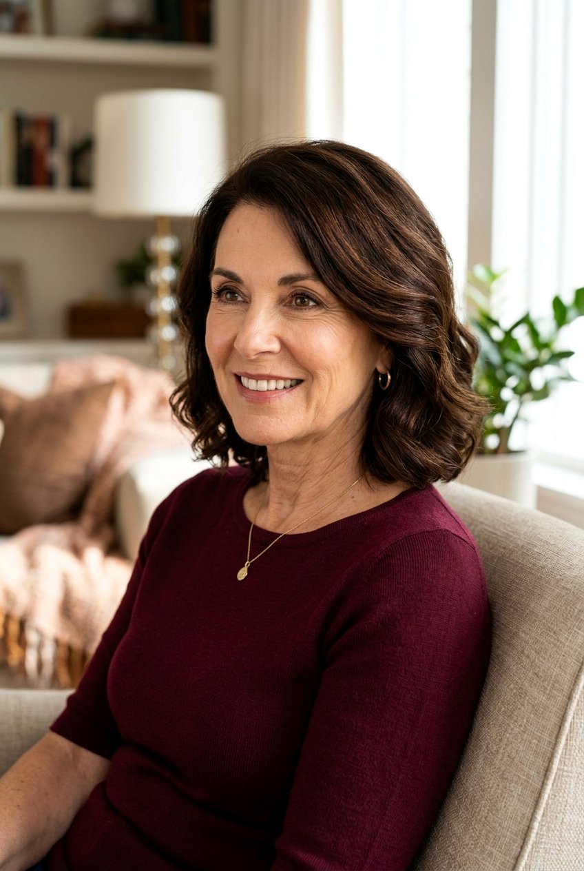 Dark Chocolate Brown Hair - 20 brunette refresh for older women - 20 brunette refresh for older women