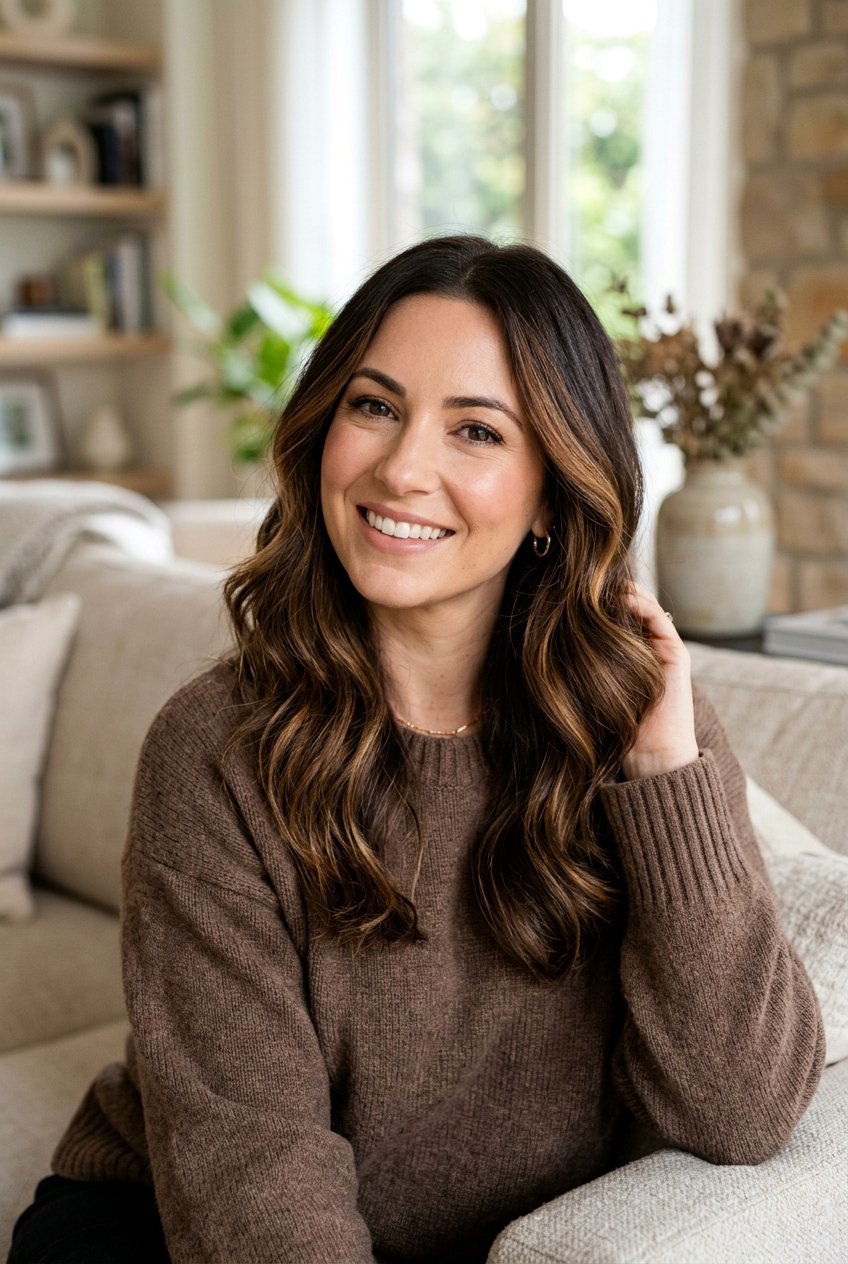 Dark Chocolate Caramel Balayage - 20 caramel bronde balayage for brunettes - 20 caramel bronde balayage for brunettes