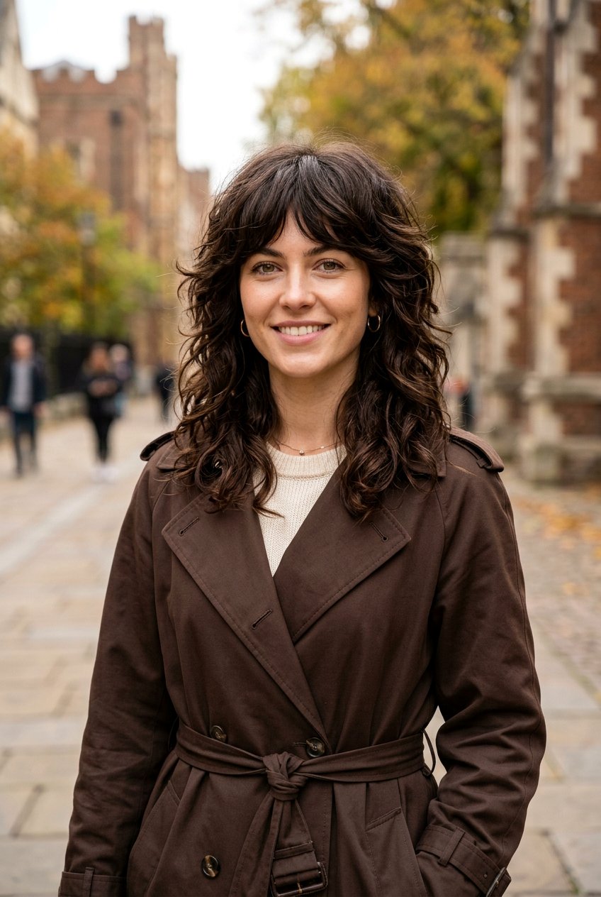 Dark Chocolate Shag Haircut - 20 hair color ideas for shag haircuts - 20 hair color ideas for shag haircuts