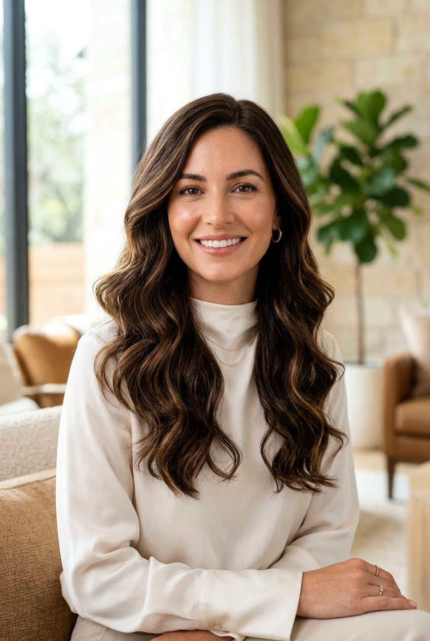 Dark Hazelnut Brunette With Subtle Babylights - 20 hazelnut brunette with babylights - 20 hazelnut brunette with babylights