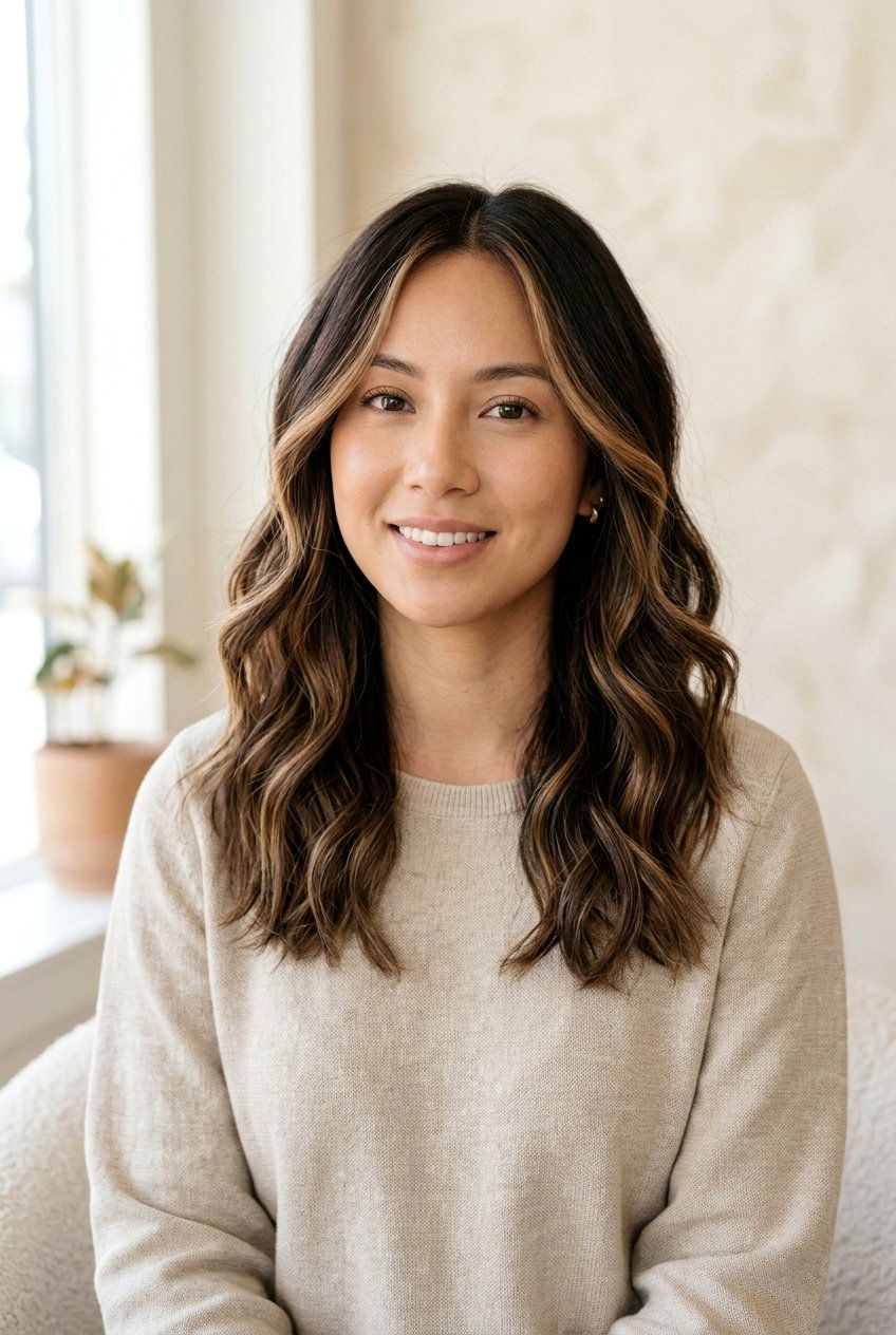 20 Dark Mocha Balayage With Money Piece Ideas to Try Now
