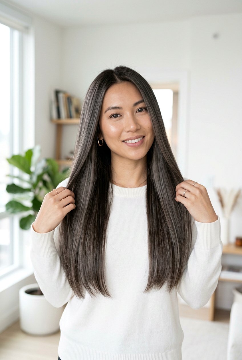 Dark Mushroom Brunette - 20 cool mushroom brunette hair