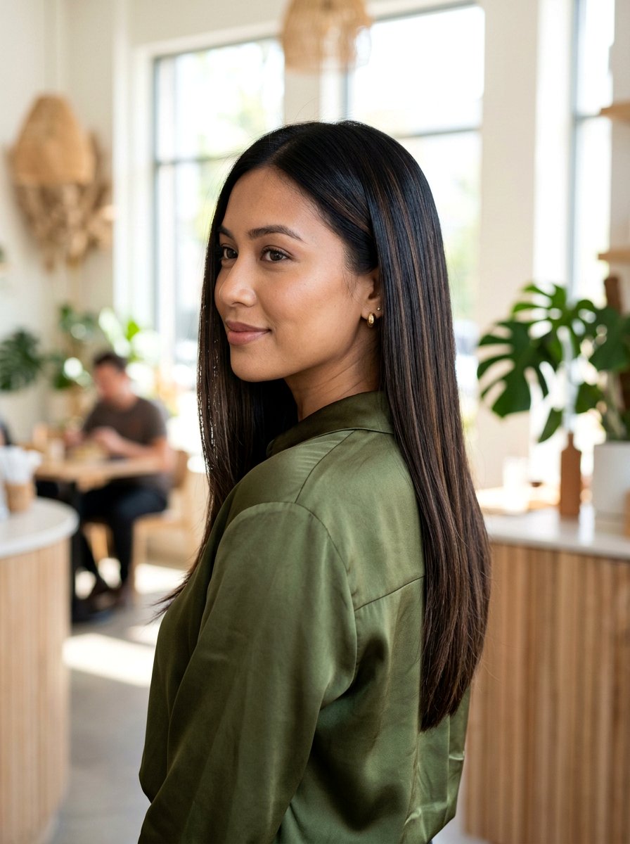 Dark Roast Balayage On Straight Black Hair - 20 dark roast balayage on black hair - 20 dark roast balayage on black hair