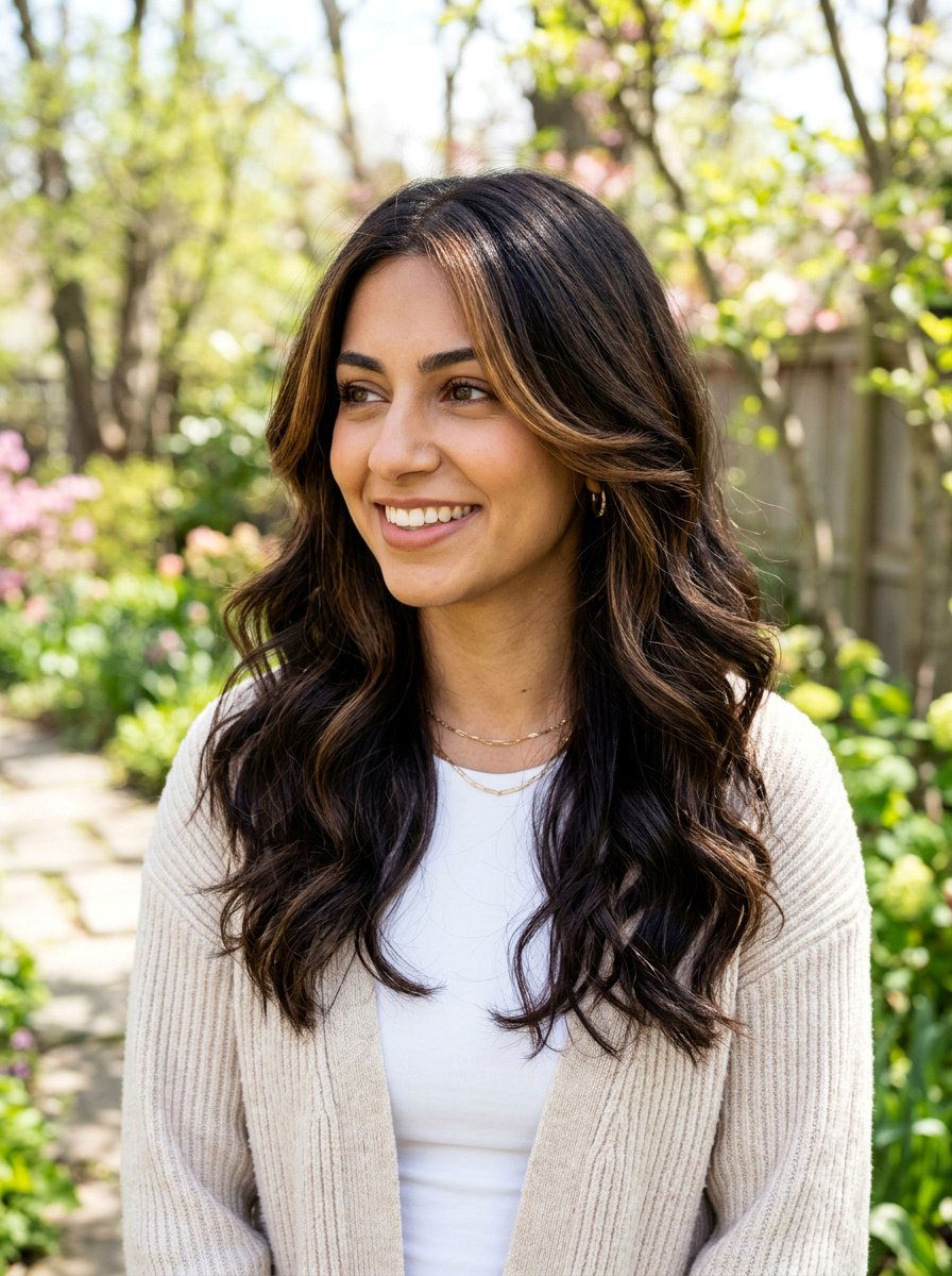 20 Breathtaking Dark Roast Balayage on Black Hair Looks to Try