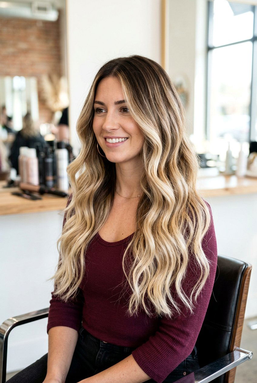 Dark Root Blonde Balayage Long Hair - 20 mature women blonde balayage ideas - 20 mature women blonde balayage ideas