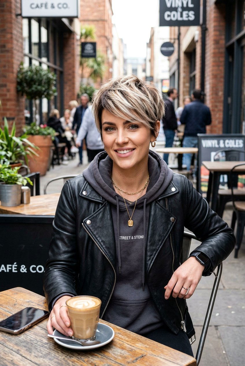 Dark Root Blonde Balayage Pixie - 20 blonde balayage for pixie haircut - 20 blonde balayage for pixie haircut