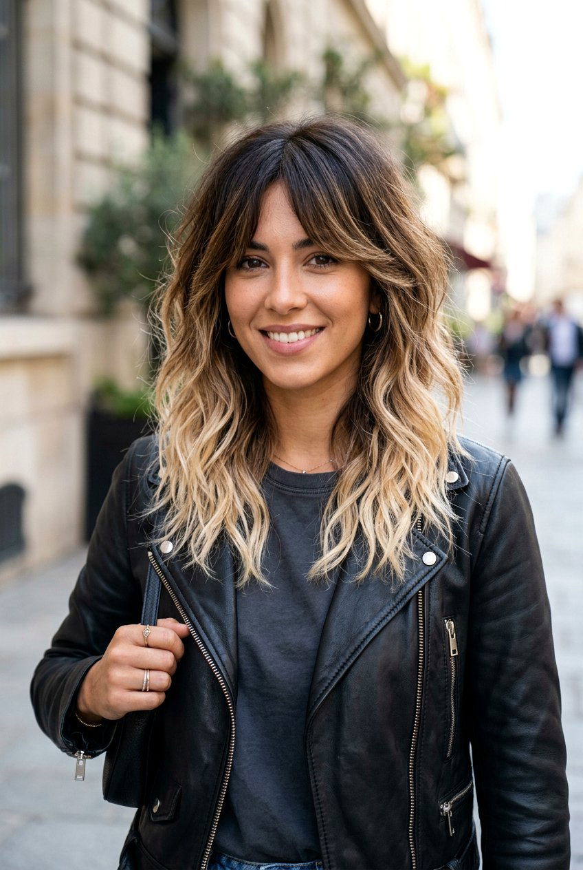 Dark Root Brunette Balayage - 20 modern brunette balayage ideas - 20 modern brunette balayage ideas