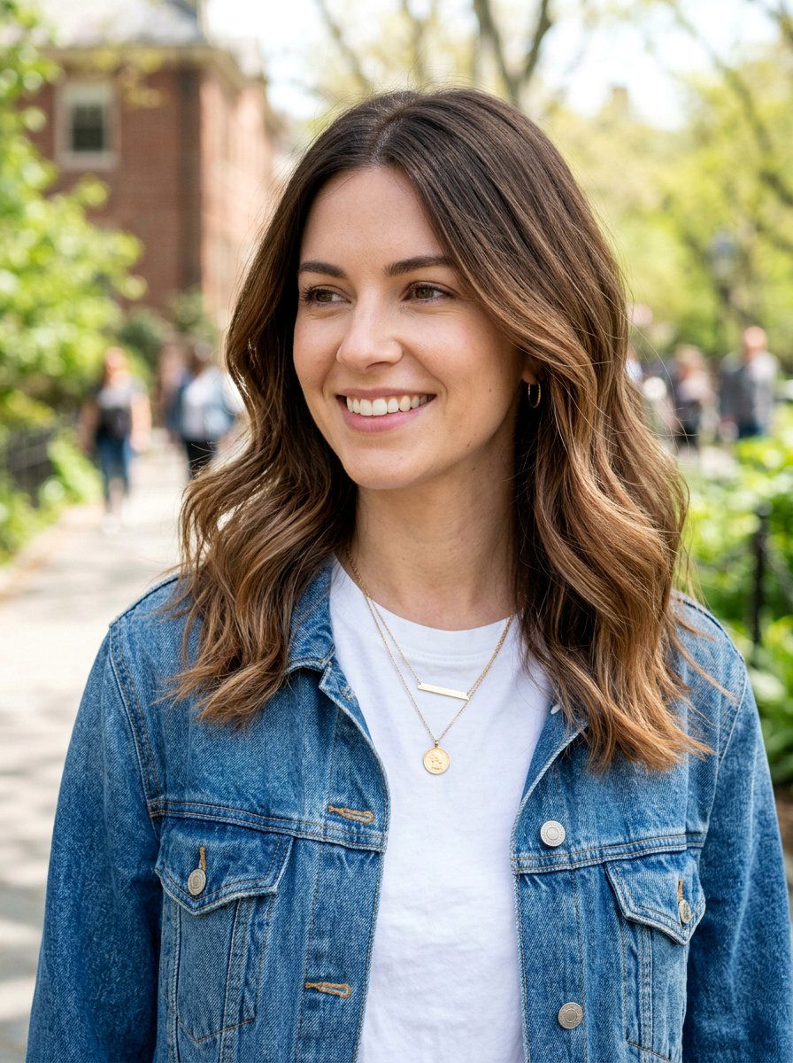 Dark Root Melt For Fine Brunette Hair - 20 root melt ideas for brunette balayage - 20 root melt ideas for brunette balayage