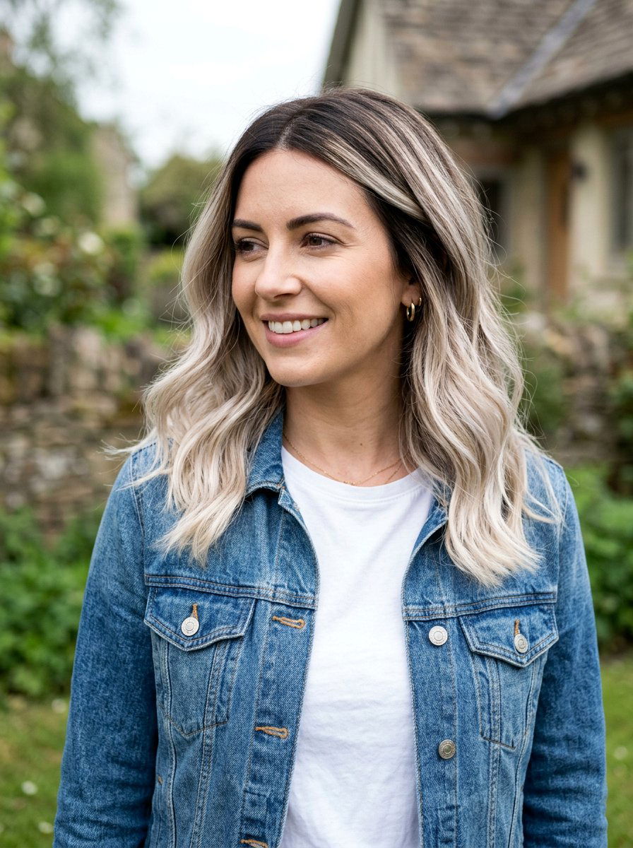 Dark Root Pearl Blonde Balayage - 20 pearl toner for blonde balayage - 20 pearl toner for blonde balayage