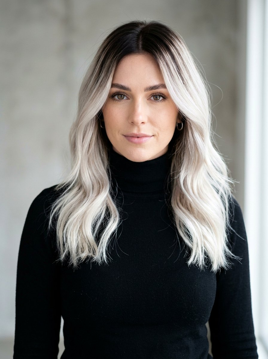 Dark Root Shadow On Platinum Blonde Hair - 20 root shadow ideas for blonde hair - 20 root shadow ideas for blonde hair