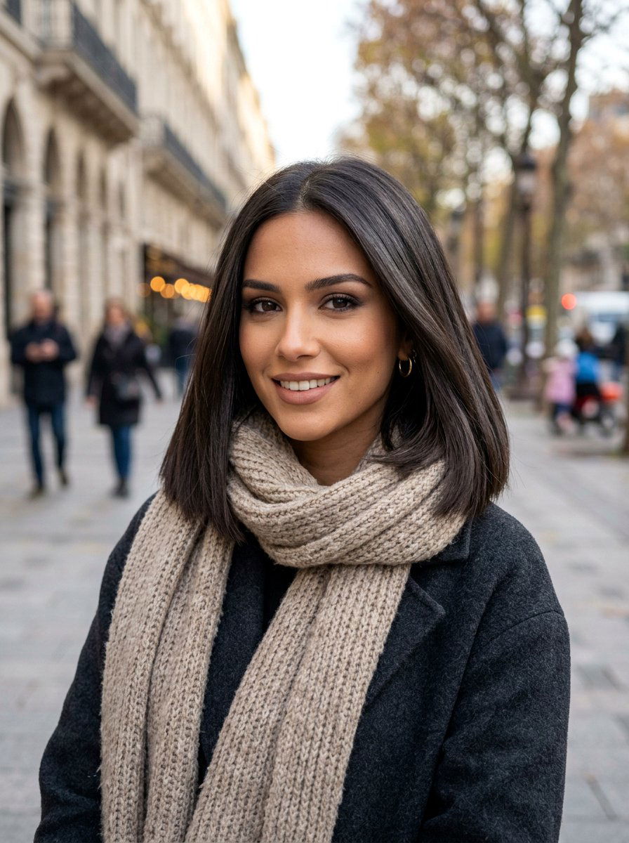 20 Stunning Winter Smoky Brunette Hair Color Ideas to Try