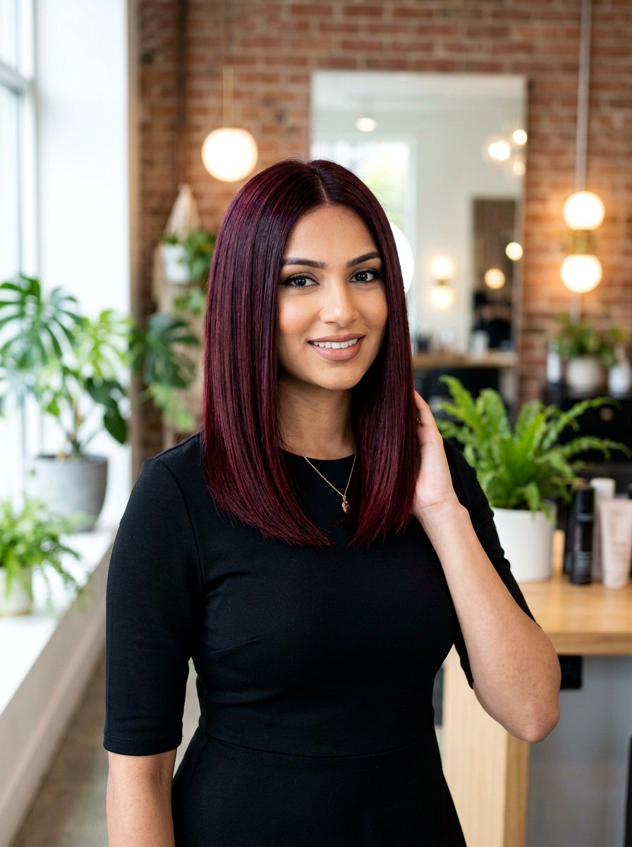 Dark Velvet Red Hair Color - 20 trendy red hair color 2026 - 20 trendy red hair color 2026