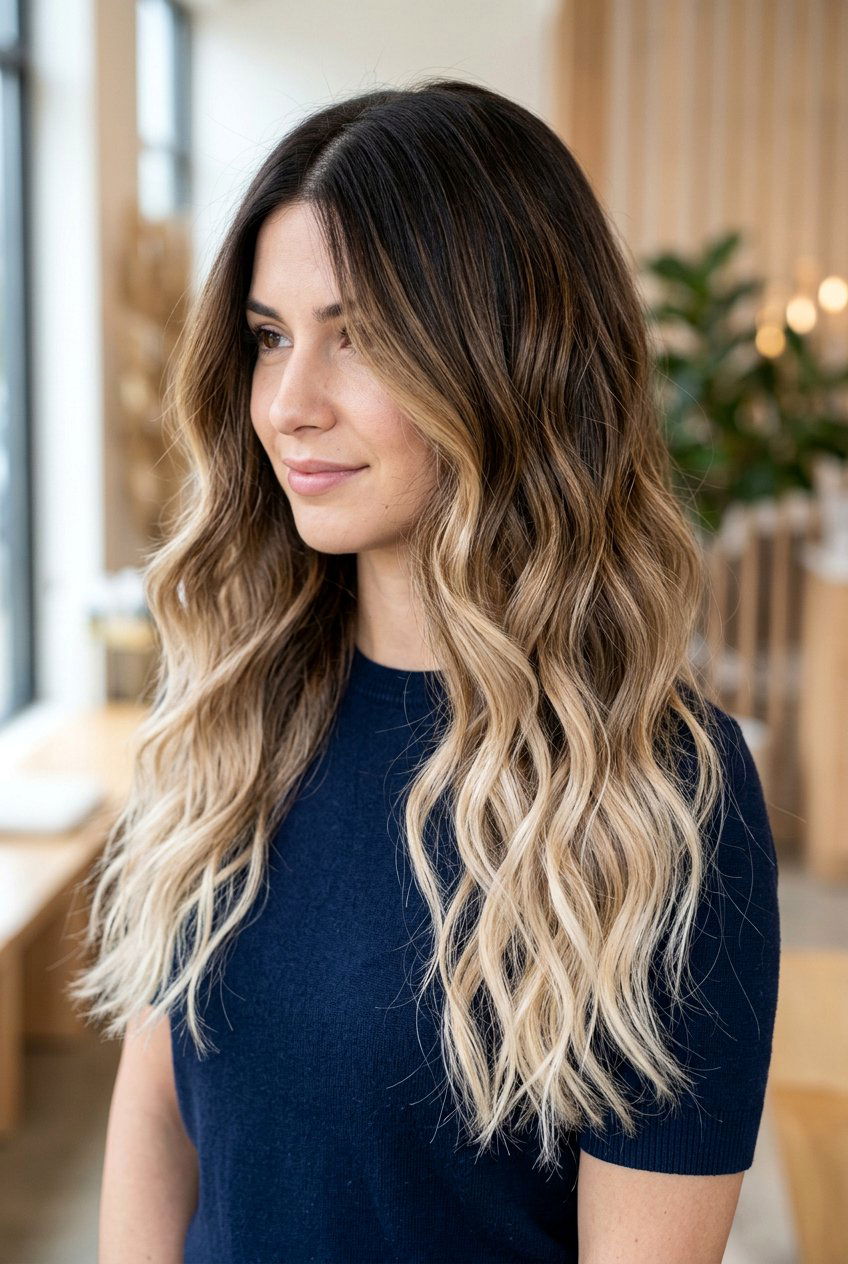 Dark brown hair with light caramel balayage - 20 dark brown hair with caramel balayage - 20 dark brown hair with caramel balayage