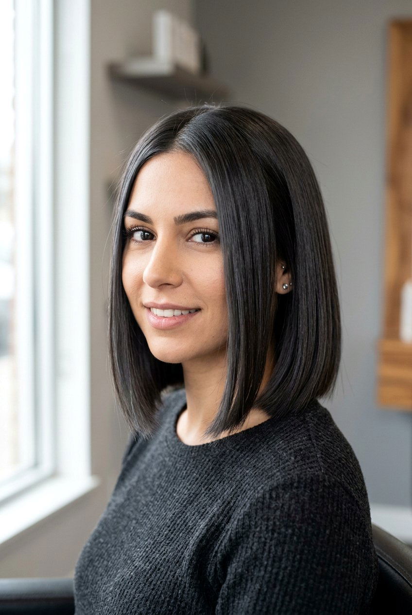 Dark charcoal brown - 20 smoky brunette hair color - 20 smoky brunette hair color