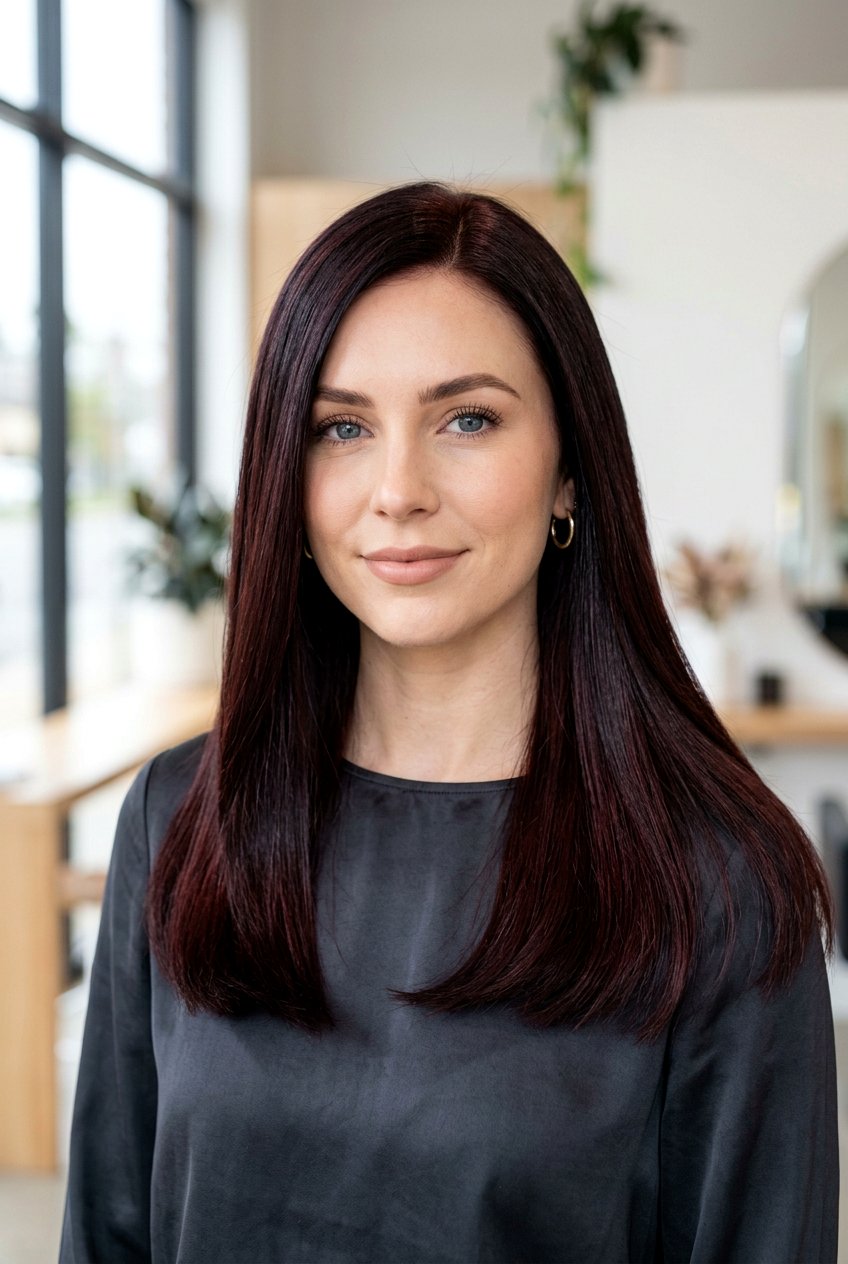 Dark cherry brown - 20 chocolate cherry hair color - 20 chocolate cherry hair color