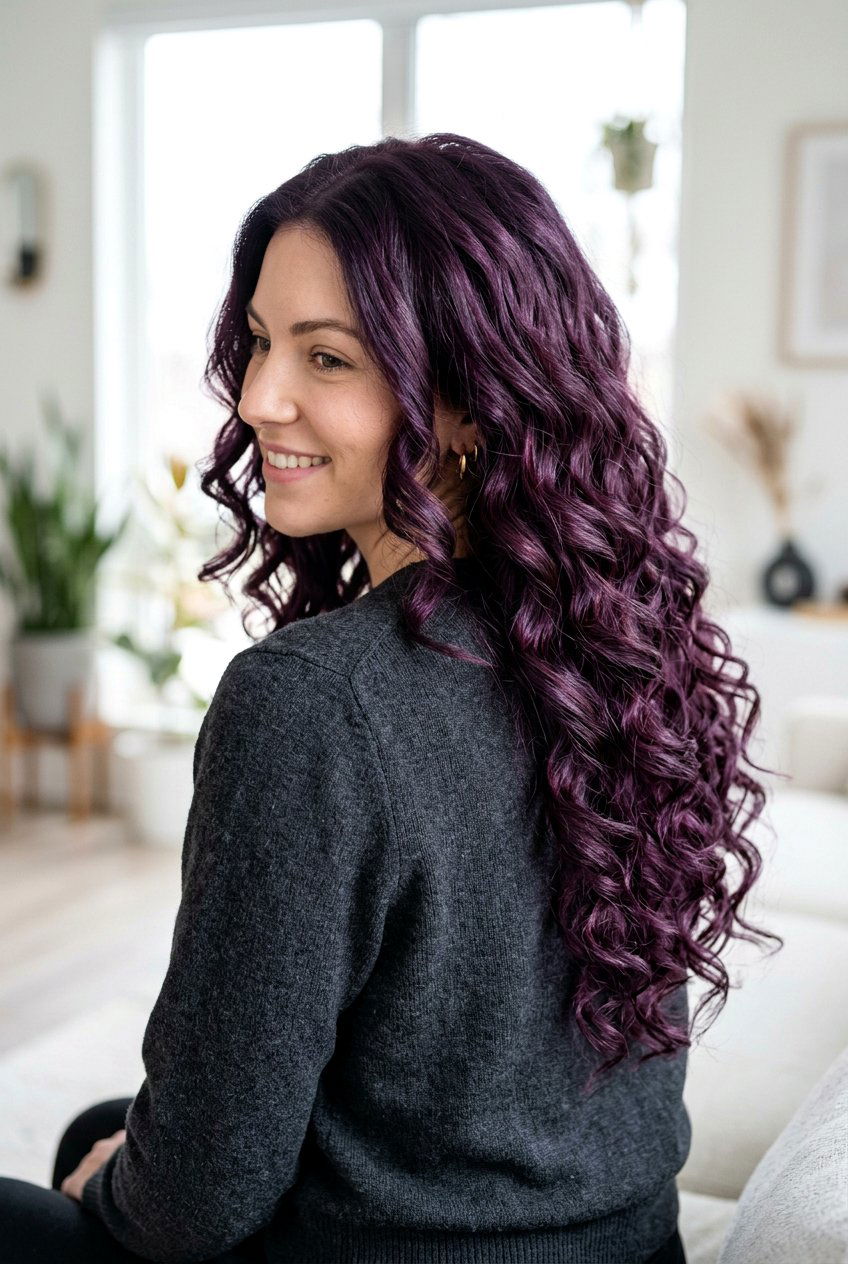 Dark lilac hair - 20 lilac hair color ideas - 20 lilac hair color ideas
