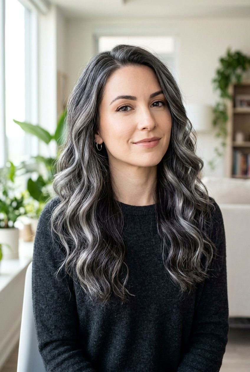 Dark smoky gray hair - 20 smoky gray hair color - 20 smoky gray hair color