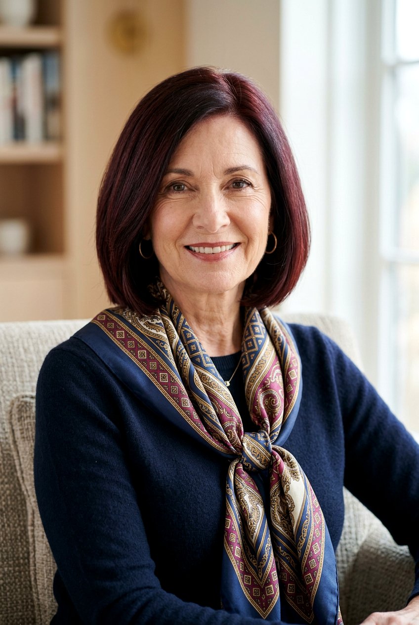 Dark soft mahogany - 20 soft auburn hair color for older women - 20 soft auburn hair color for older women