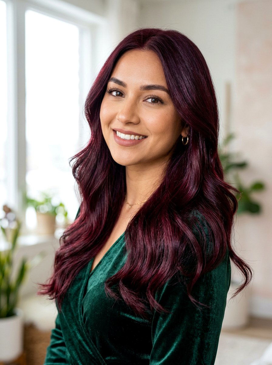 Deep Burgundy Hair Color - 20 roundup haircut and hair color ideas - 20 roundup haircut and hair color ideas