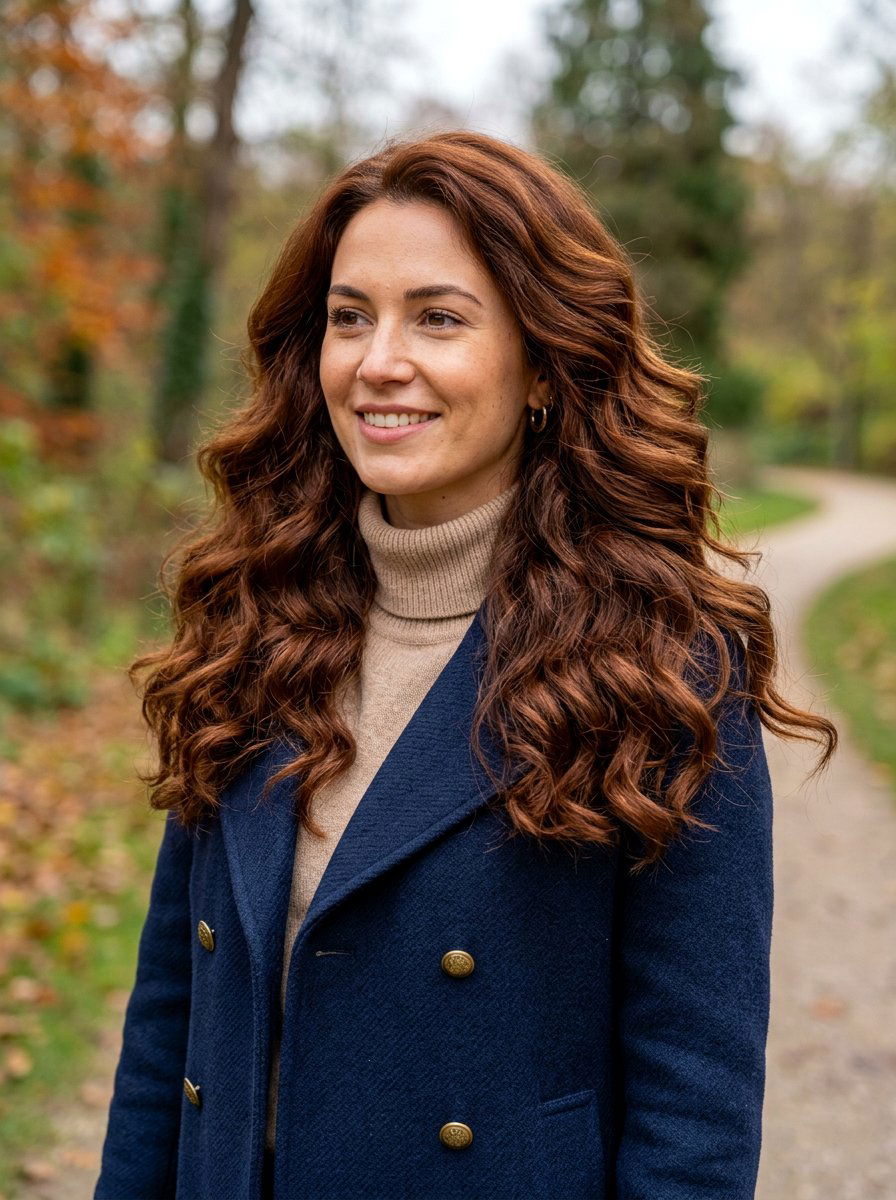 Deep Copper Brown Thick Hair - 20 copper brown hair color for fall - 20 copper brown hair color for fall