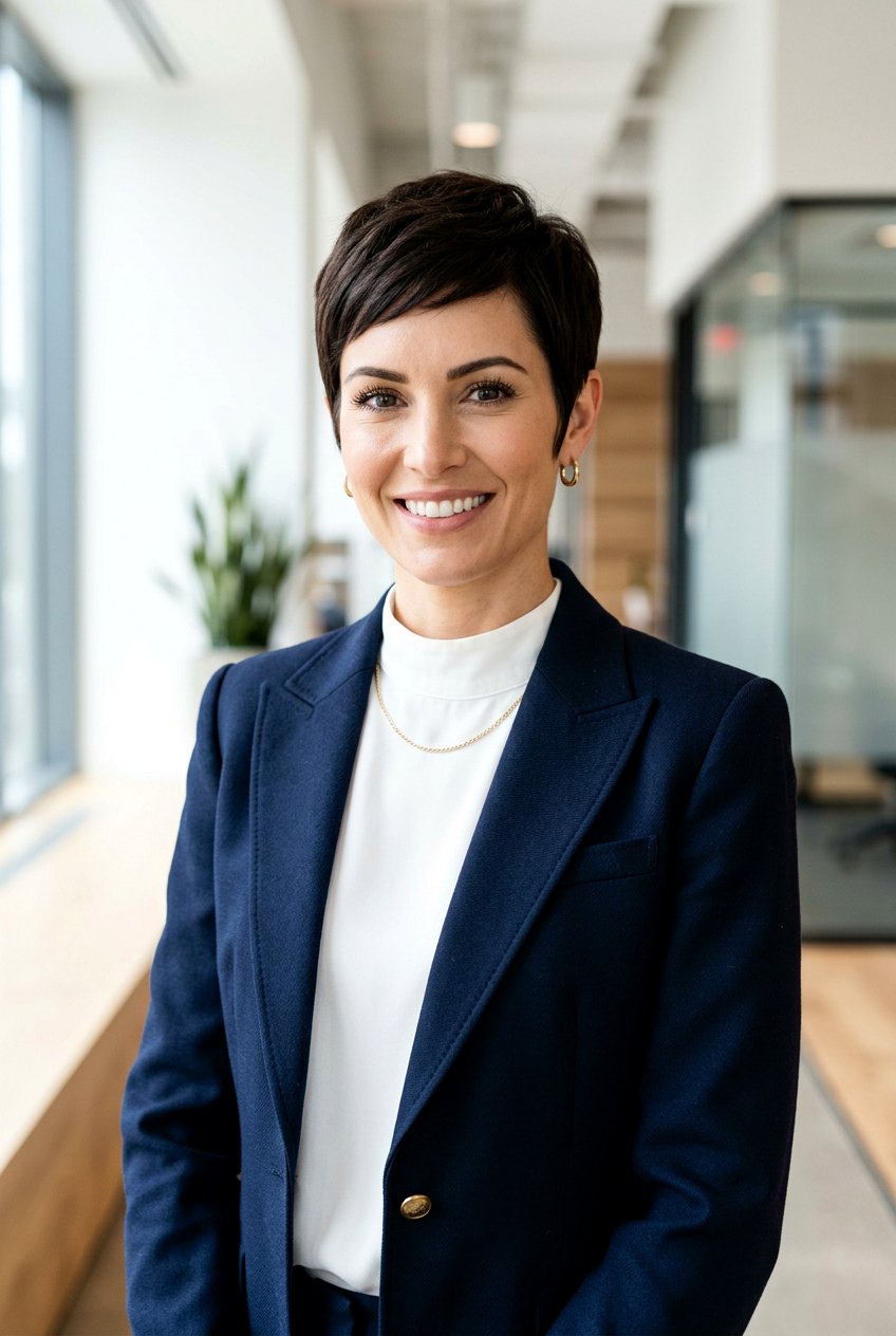 Deep Espresso Pixie Cut - 20 hair color ideas for pixie cuts - 20 hair color ideas for pixie cuts