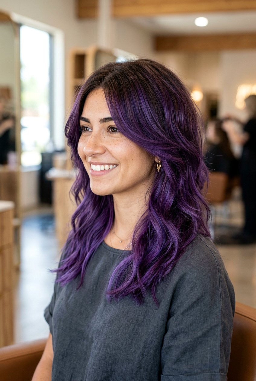 Deep Lavender Hair - 20 lavender hair color ideas - 20 lavender hair color ideas