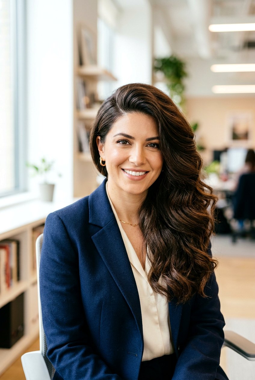 Deep Side Part - 20 hairstyle for postpartum baby hairs - 20 hairstyle for postpartum baby hairs