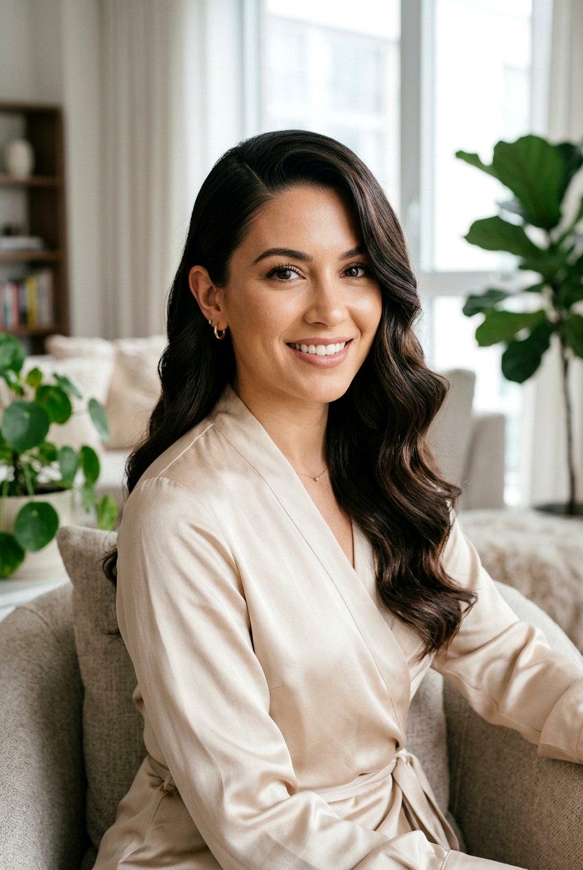 Deep Side Part - 20 resort waves hairstyle for women - 20 resort waves hairstyle for women