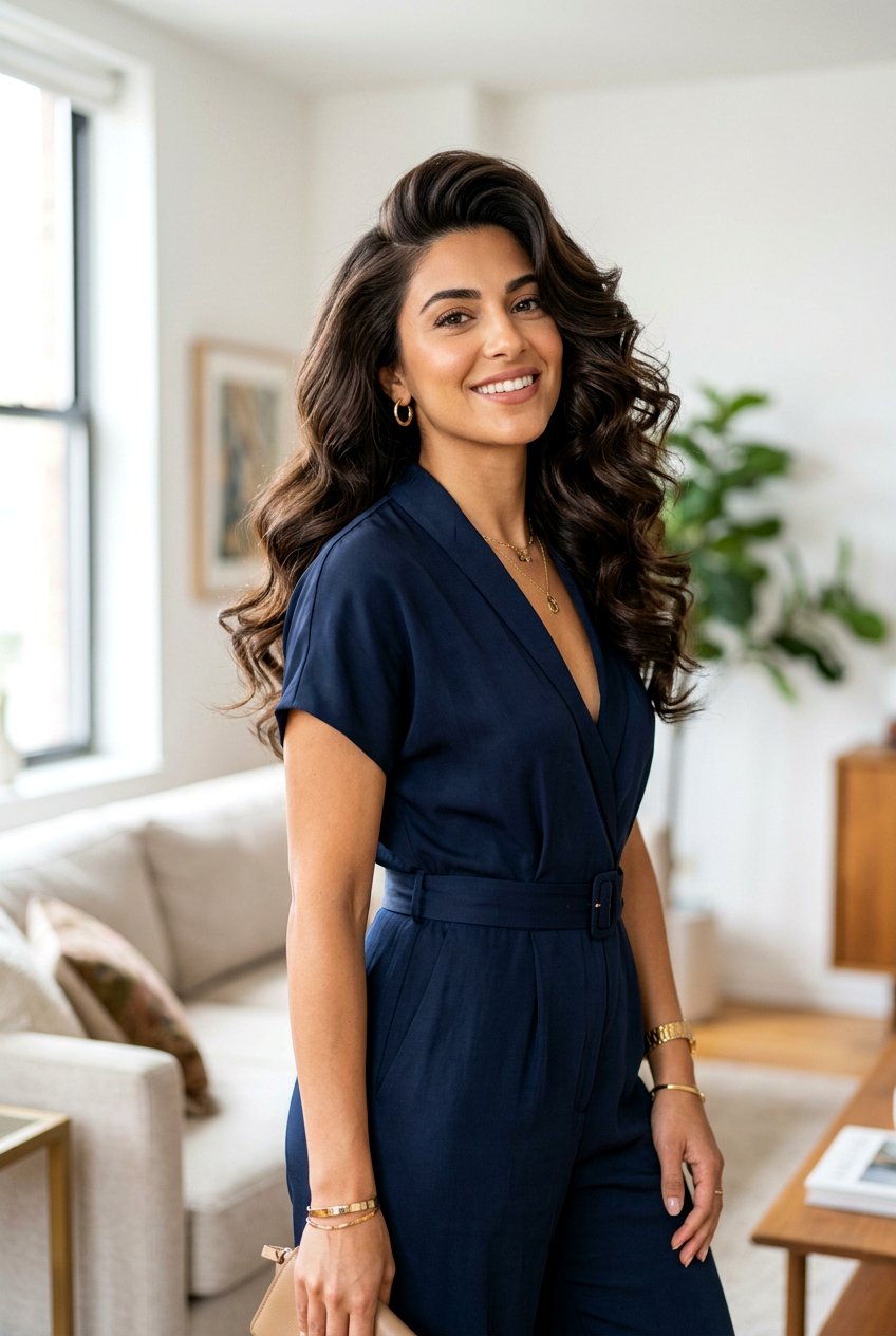 Deep Side Part Curls - 20 best date night hairstyle ideas - 20 best date night hairstyle ideas